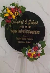 Papan Akrilik Ucapan Ulang Tahun Sungai Penuh